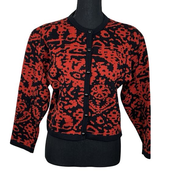 Women’s Vintage Jaeger Wool Cardigan Button Up Sweater Size Small. SW159 - Picture 2 of 11